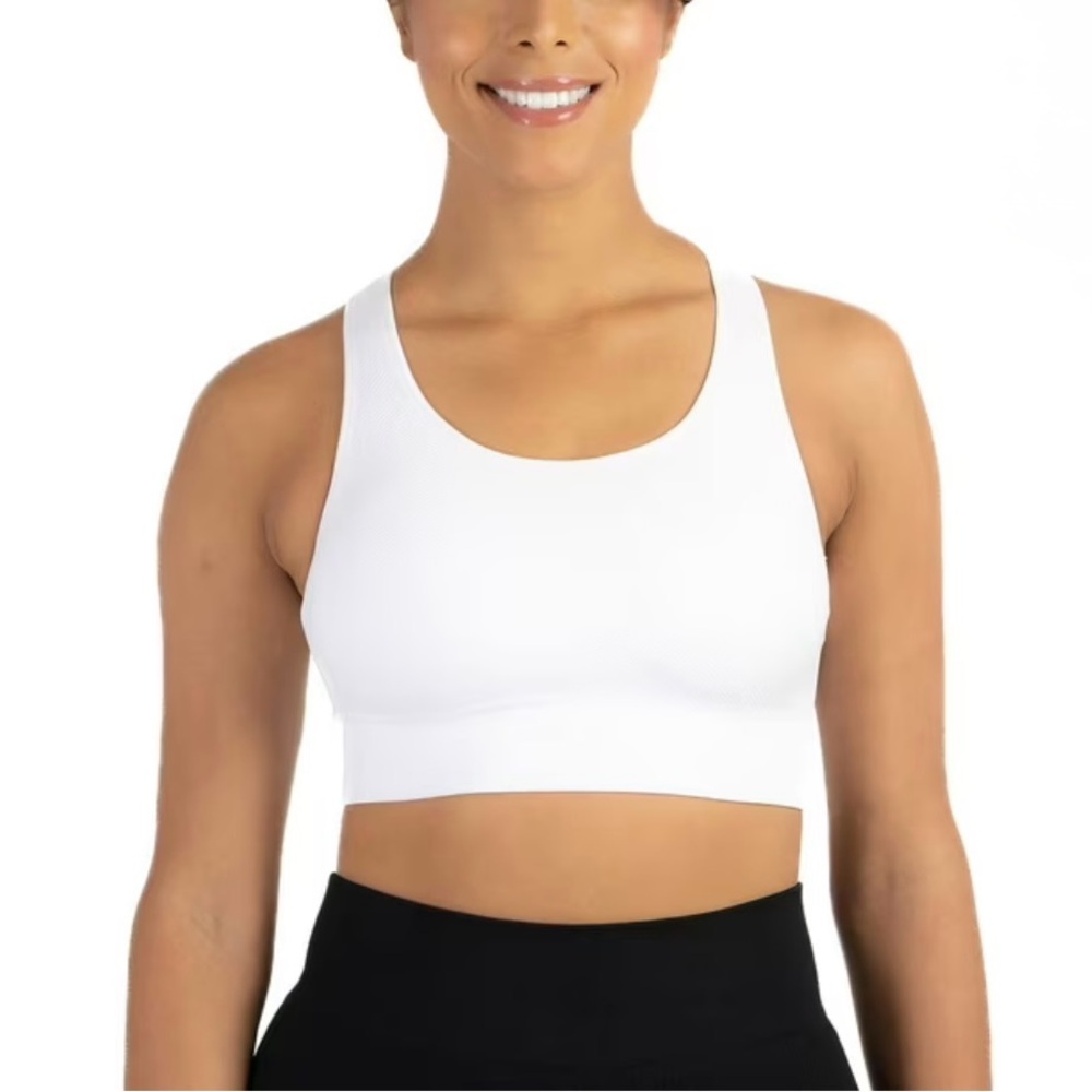 Classic White Sports Bra size XL